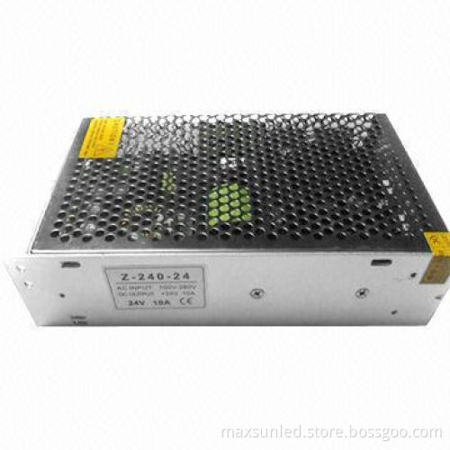 24V/10A/240W/220V turn switch power supply